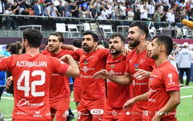 Our national team against England - World Cup