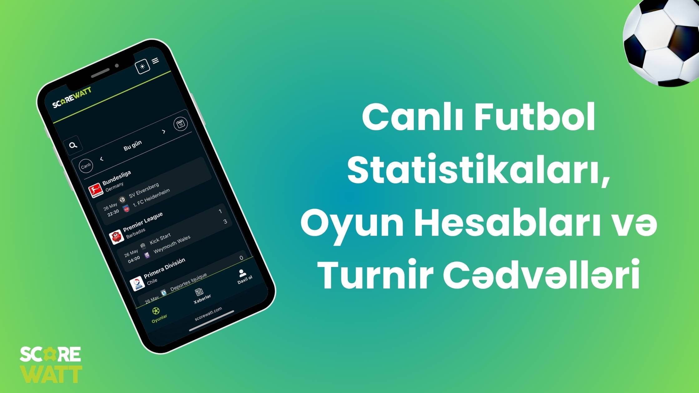 Canlı Futbol Statistikaları, Oyun Hesabları və Turnir Cədvəlləri