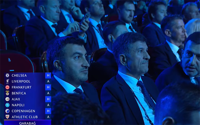 Champions League draw: Qarabag's opponents revealed