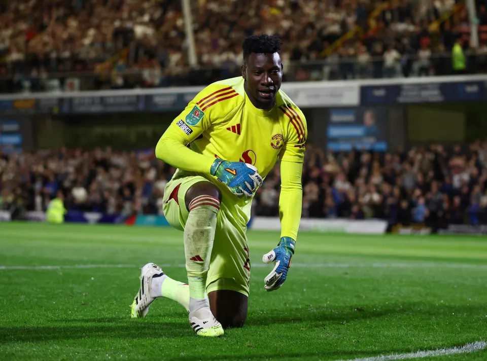 Manchester United goalkeeper Andre Onana linked with Vill...