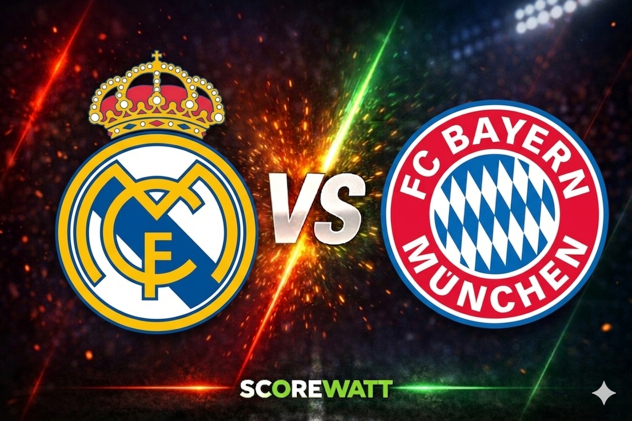 Real Madrid – Bayern Munich: Statistics and Prediction