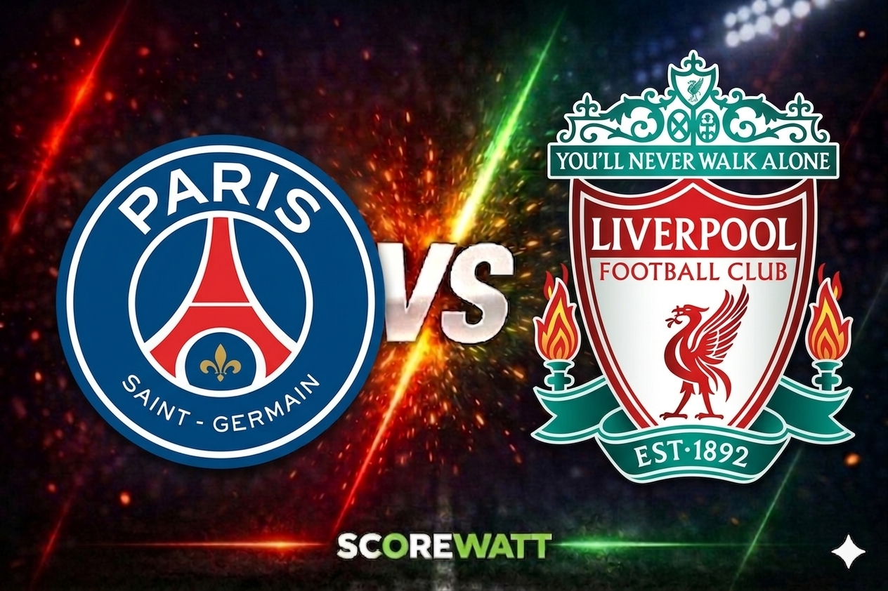 PSG – Liverpool: Statistics and Prediction