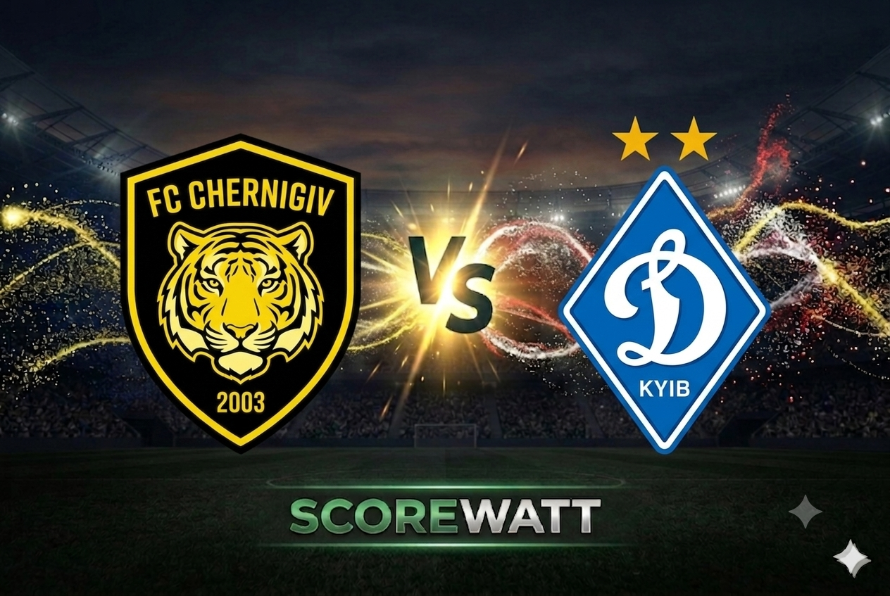 Chernihiv – Dynamo Kyiv: Statistika və proqnoz